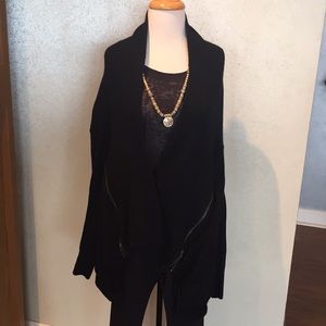 Lululemon black long sleeve sweater cardi